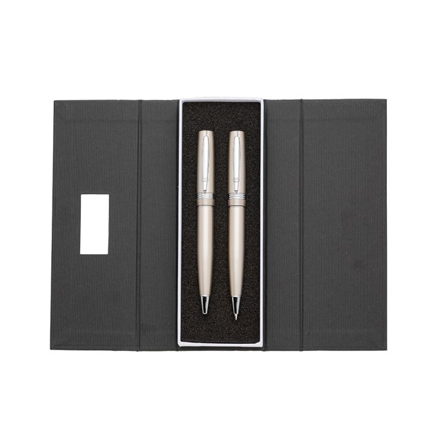 Conjunto Caneta e Lapiseira Metal Personalizado 182PAR