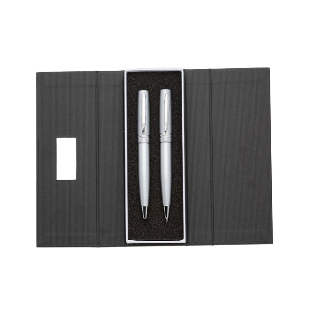 Conjunto Caneta e Lapiseira Metal Personalizado 182PAR