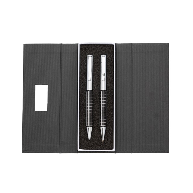 Conjunto Caneta e Lapiseira Metal Personalizado 201PAR