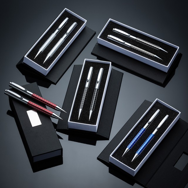 Conjunto Caneta e Lapiseira Metal Personalizado 201PAR