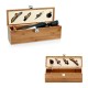 Conjunto para Vinho em Bambu Syrah Personalizado 94189