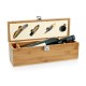 Conjunto para Vinho em Bambu Syrah Personalizado 94189