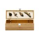 Conjunto para Vinho em Bambu Syrah Personalizado 94189
