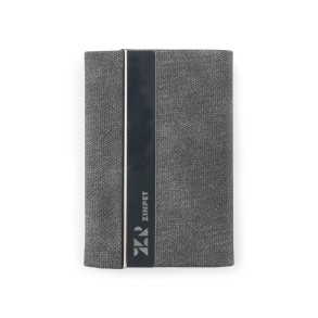 Conjunto Porta-Cartões e Chaveiro Reciclado Vaughn Personalizado 95100