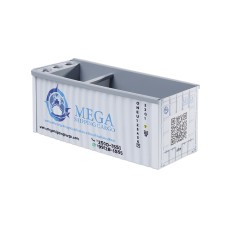 Container Logístico de Metal 16x7xx7cm Personalizado