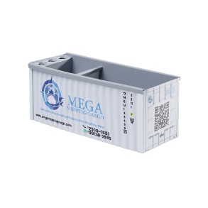 Container Logístico de Metal 16x7xx7cm Personalizado