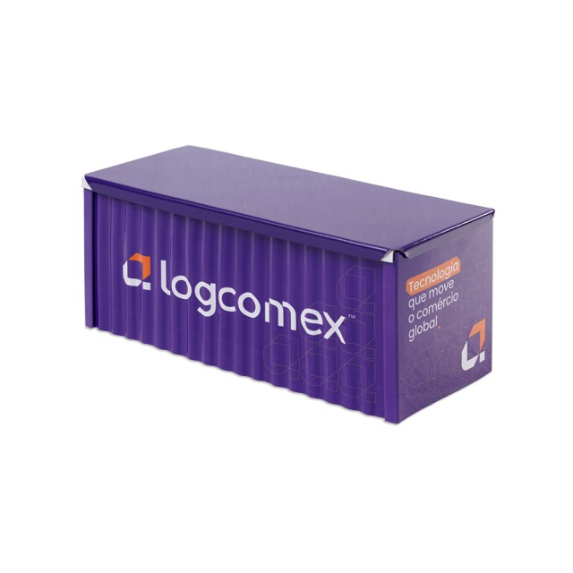 Container Metálico Premium 16x7x7 cm Personalizado