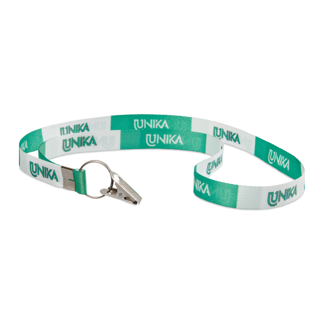 Cordão para Crachá Acetinado 15mm Personalizado para Empresas