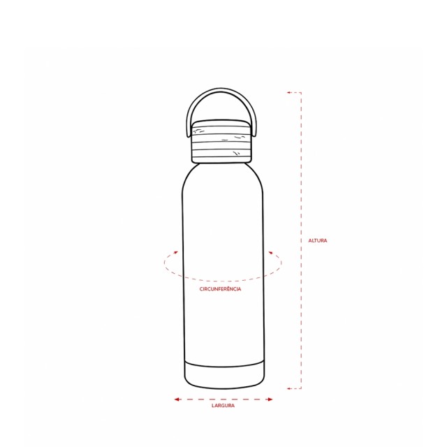 Garrafa Térmica 500ml Personalizada 19104