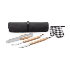 Kit Churrasco com 4 Utensílios Champ Personalizado 94112