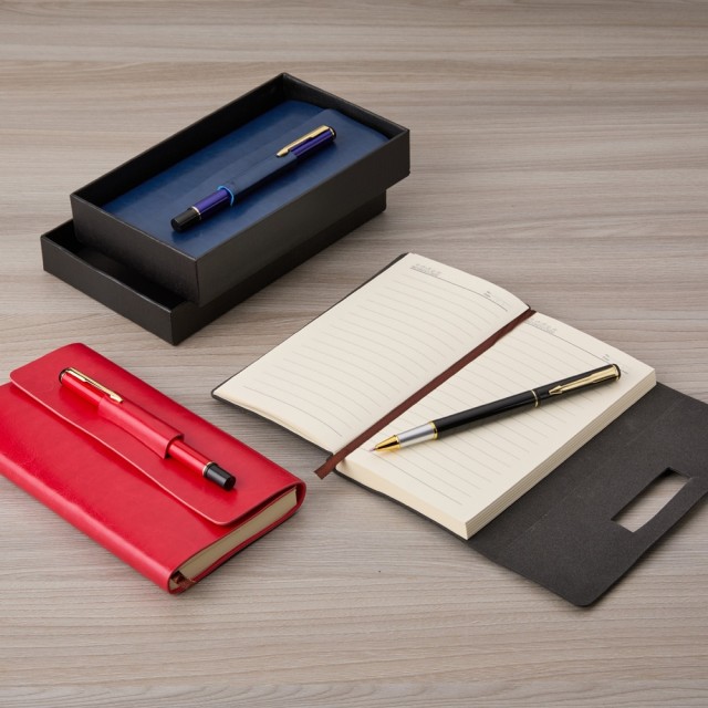 Kit para Anotações 17,8x10x1,8cm com Caneta Personalizado 07050