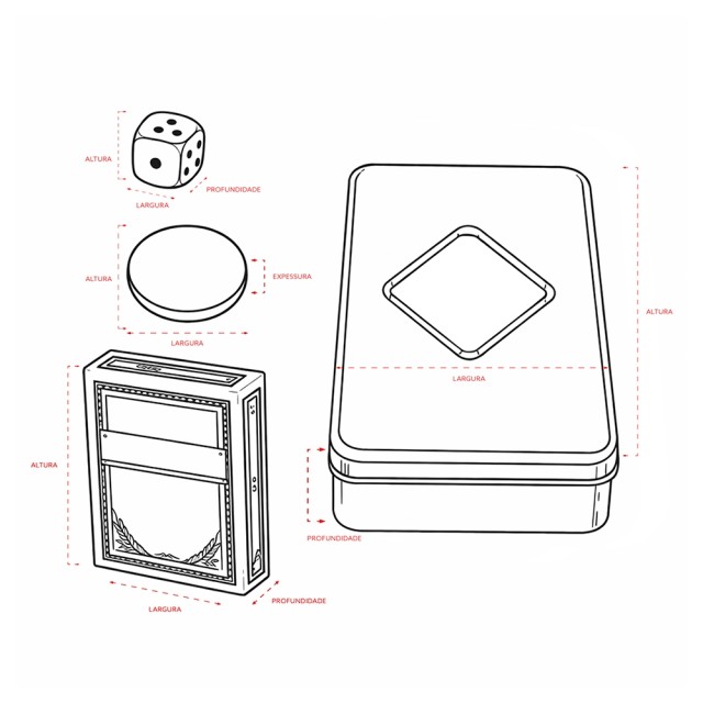 Kit Poker com 100 Fichas Personalizado 19056