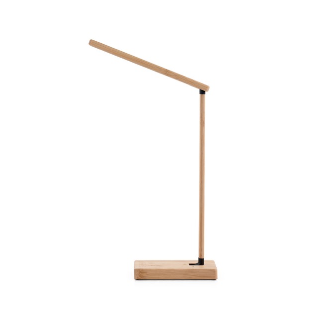 Luminária com Carregador por Indução em Bambu Morey Personalizada 97122