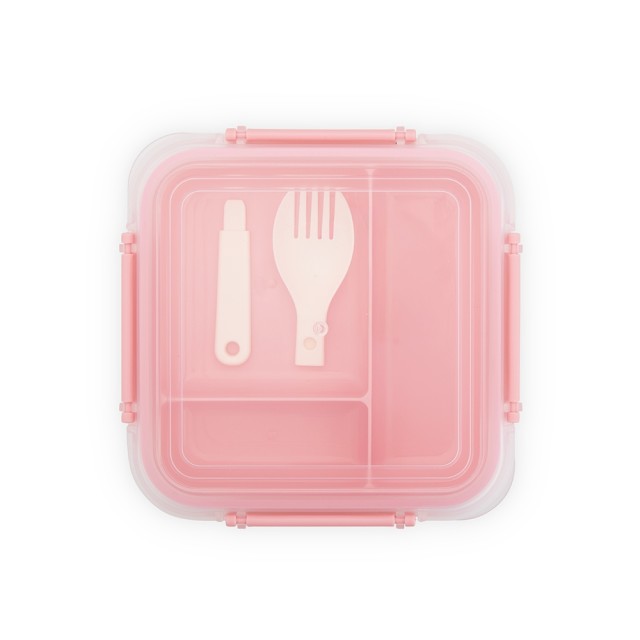 Marmita Hermética Plástico 7,9x16,7x12cm de 1L Personalizada 19165