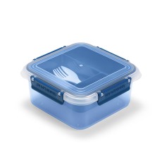 Marmita Hermética Plástico 7,9x16,7x12cm de 1L Personalizada 19165