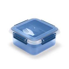 Marmita Hermética Plástico 7,9x16,7x12cm de 1L Personalizada 19165