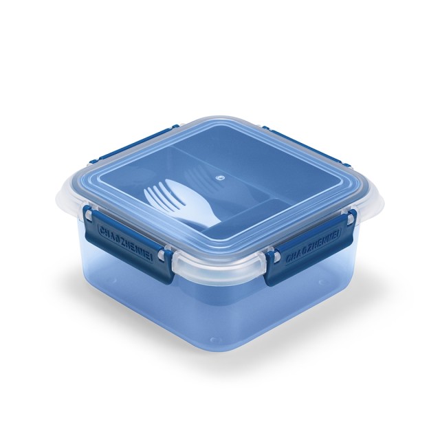 Marmita Hermética Plástico 7,9x16,7x12cm de 1L Personalizada 19165