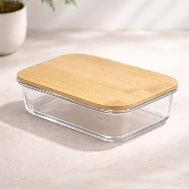 Marmita Vidro 5,7X17X10cm de 500ml Personalizada 09208