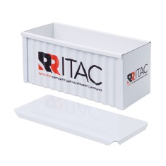 Mini Container Marítimo de Metal 12x5x5cm Personalizado 