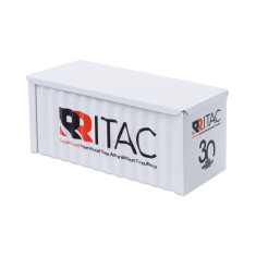 Mini Container Marítimo de Metal 12x5x5cm Personalizado 