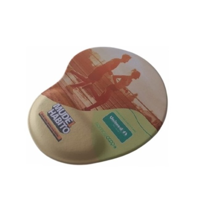 Mouse Pad Ergonômico em Tecido 20x23cm Personalizado 