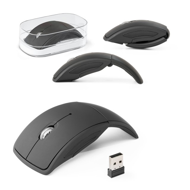 Mouse Wireless Dobrável 2.4G Alencar Personalizado 97399