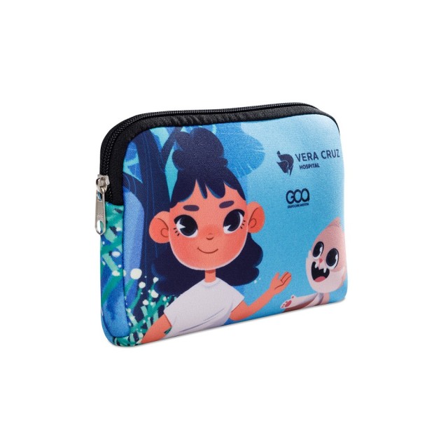 Necessaire em Neoprene 20x14cm Personalizada