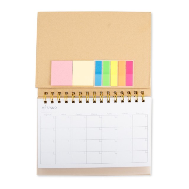 Planner Semanal Kraft Personalizado 19212