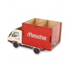 Porta Objetos Caminhão com Container MDF Personalizado