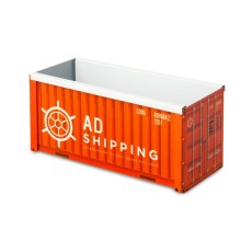 Mini Container Metálico 12x5x5 cm Personalizado