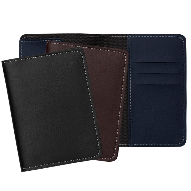 Porta-Passaporte Bidins Couro Sintético Personalizado 13123B