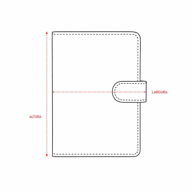Porta-Passaporte PU Personalizado 19142
