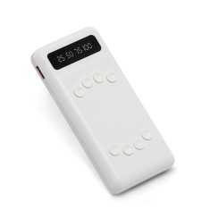 Power Bank 10.000mAh com Lanterna e Multissaídas Promocional 08009