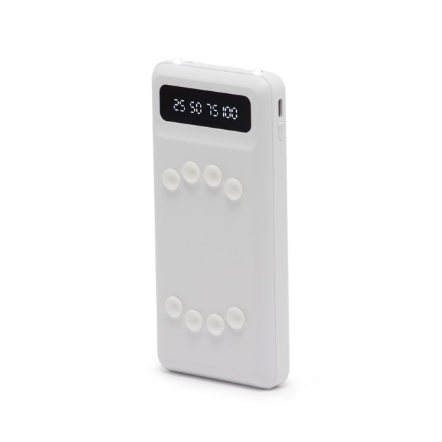 Power Bank 10.000mAh com Lanterna e Multissaídas Promocional 08009