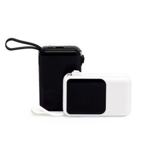 Power Bank 10.000mAh com Lanterna e Multissaídas 08011