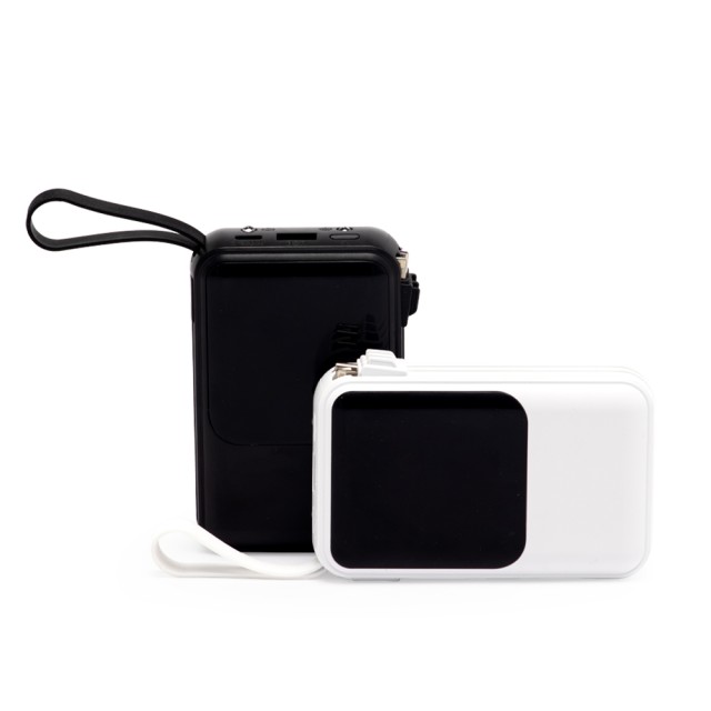 Power Bank 10.000mAh com Lanterna e Multissaídas 08011