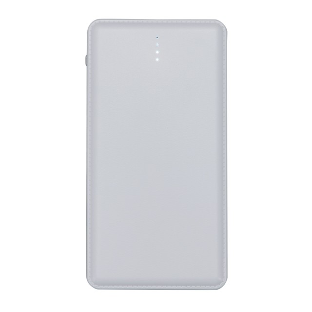 Power Bank Plástico Slim com Indicador Led Personalizado 02033