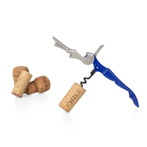 Saca-Rolhas Metal com 2 Estágios Personalizado 18621