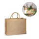 Sacola 100% Juta 43x34x17,5cm Shanti Promocional 92827
