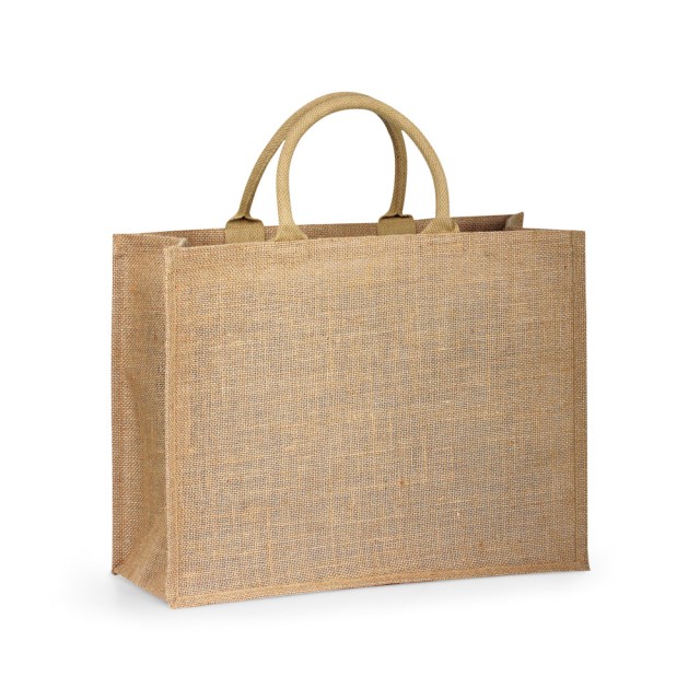 Sacola 100% Juta 43x34x17,5cm Shanti Promocional 92827