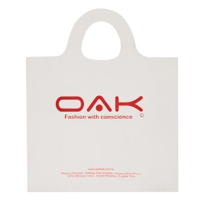 Sacola Plástica Alça Mini Tiracolo Personalizada 40x48cm x 0,15