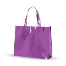 Sacola TNT Metalizada 35x45,5x11,5cm Personalizada 18537P