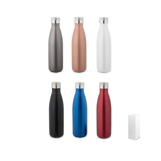 Squeeze Térmico em Aço Inox 540ml Show Satin Personalizado 94771