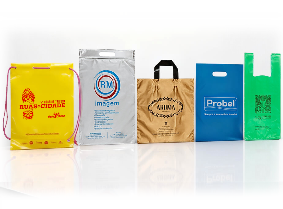 Sacolas de Plástico Personalizadas